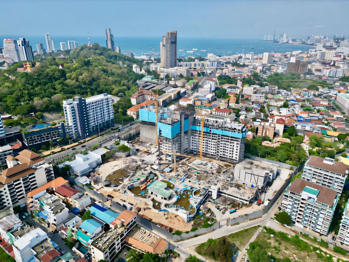 شقة  3 غرف  2+1  على البحر  في تلة براتومناك (Pratumnak Hill)  تايلاند  45 متر مربع  الطابق 35  - Grand Solaire تلة براتومناك (Pratumnak Hill) - صورة 8