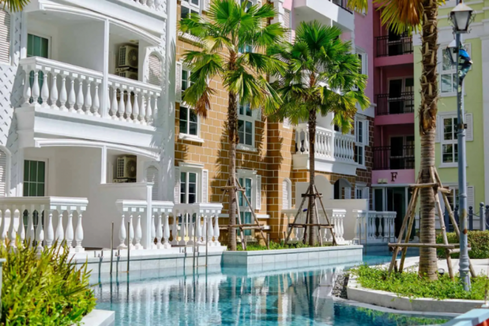 Daire 3 Odalı 2+1 deniz kenarında Jomtien'de Tayland 52.11m² Kat:8 - Seven Seas Cote d'Azur Jomtien - fotoğraf 10