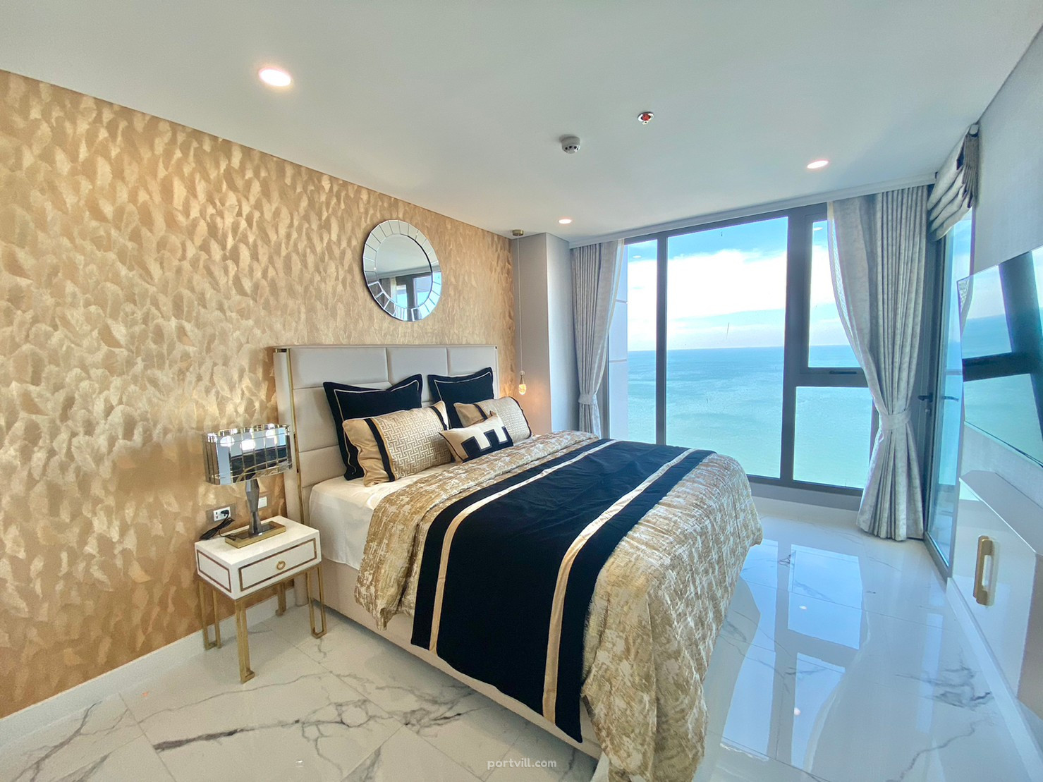 Апартамент 2-стаен 1+1 на море в Джомтиен (Jomtien) Тайланд площ 79 м²  Джомтиен (Jomtien) - снимка 9