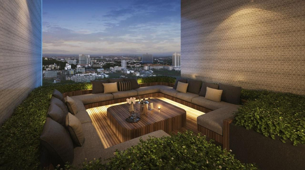 Квартира 2-комнатная 1+1 у моря в Паттайе (Pattaya) Таиланд площадь 30.82м² 35 этаж в The Panora Condominium Паттайя (Pattaya) - изображение 14