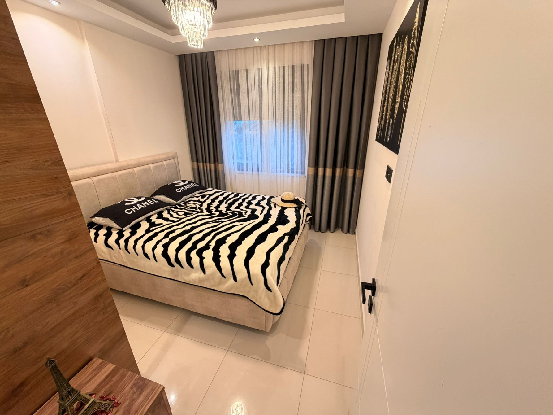 Appartamento 1-stanze 1+1 vicino al mare ad Alanya (Kargicak) Turchia 57m² 1 piano nel complesso residenziale Sofia Park Residence Alanya - foto 9