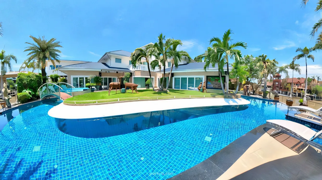 Villa by the sea in Jomtien Thailand area 607m² 2 floors Jomtien - foto 4