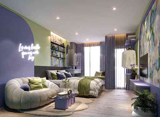 شقة  3 غرف  2+1  في سوان لوانغ (Suan Luang)  تايلاند  51 متر مربع  - Supalai Parc Ekkamai-Pattanakarn سوان لوانغ (Suan Luang)
