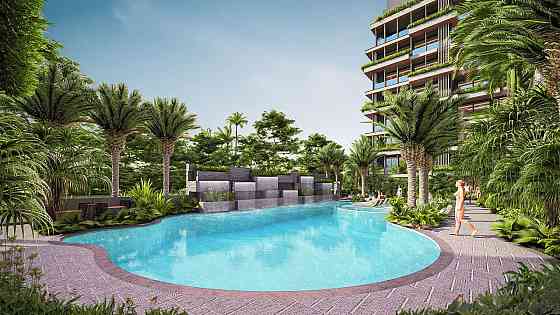 Квартира 2-комнатная 1+1 у моря в Паттайе (Pattaya) Таиланд площадь 47.38м²  в Oasis Паттайя (Pattaya)