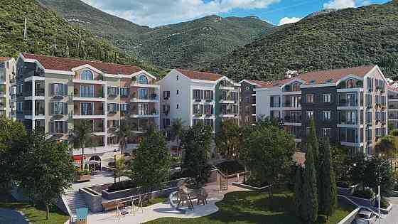 Apartment 2-room for sale by the sea in the city of Tivat Montenegro area 52m² 1 floor in Galop Tivat (city)