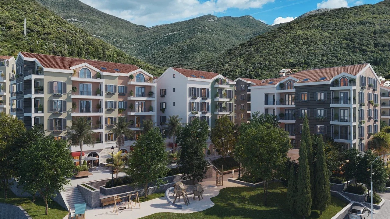 Apartment 2-room for sale by the sea in the city of Tivat Montenegro area 52m² 1 floor in Galop Tivat (city) - photo 4