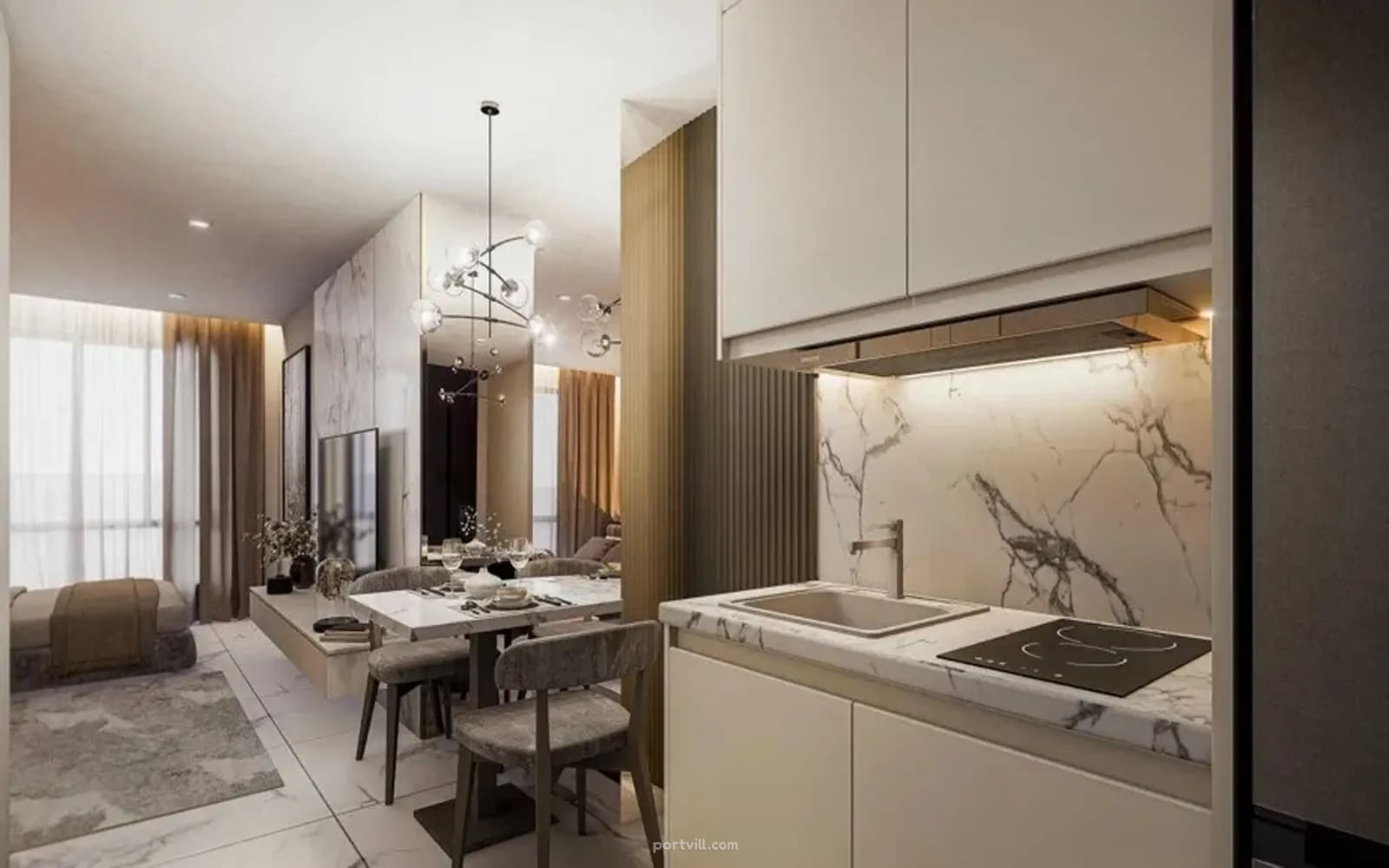 Apartment 2-room for sale 1+1 by the sea in Bang Lamung Thailand area 41.7m²  in Avenue Boutique Condominium Bang Lamung - photo 1