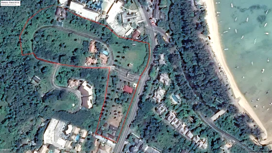 Land by the sea in Rawai Thailand plot within city limits 32500m² Rawai