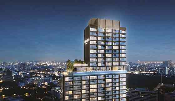 Квартира 2-комнатная 1+1 у моря в Паттайе (Pattaya) Таиланд площадь 30.82м² 35 этаж в The Panora Condominium Паттайя (Pattaya)