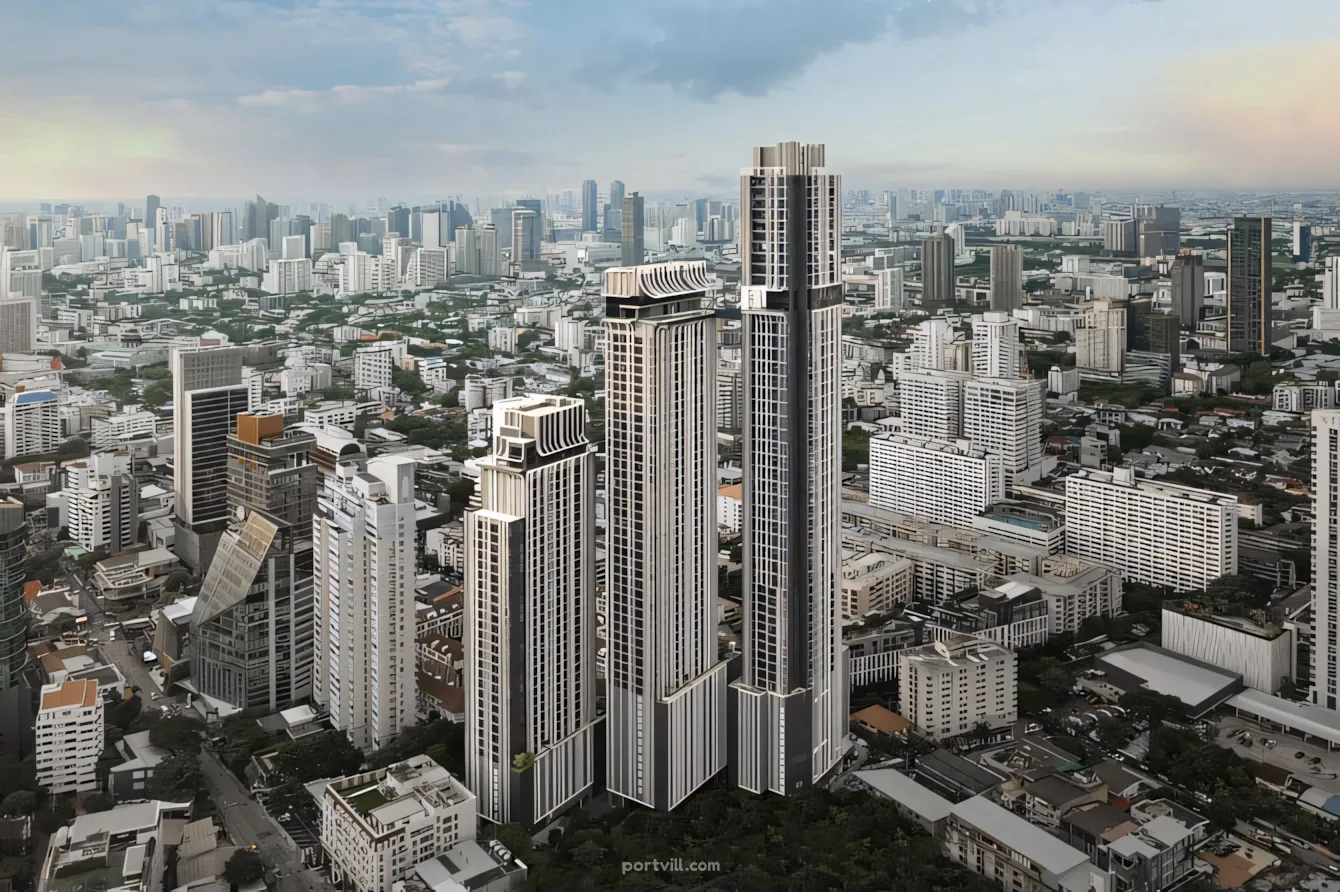 Apartment 3-room for sale 2+1 in Thong Lo & Ekkamai Thailand area 40.97m² 30 floor in Park Origin Thonglor Thong Lo & Ekkamai - foto 1