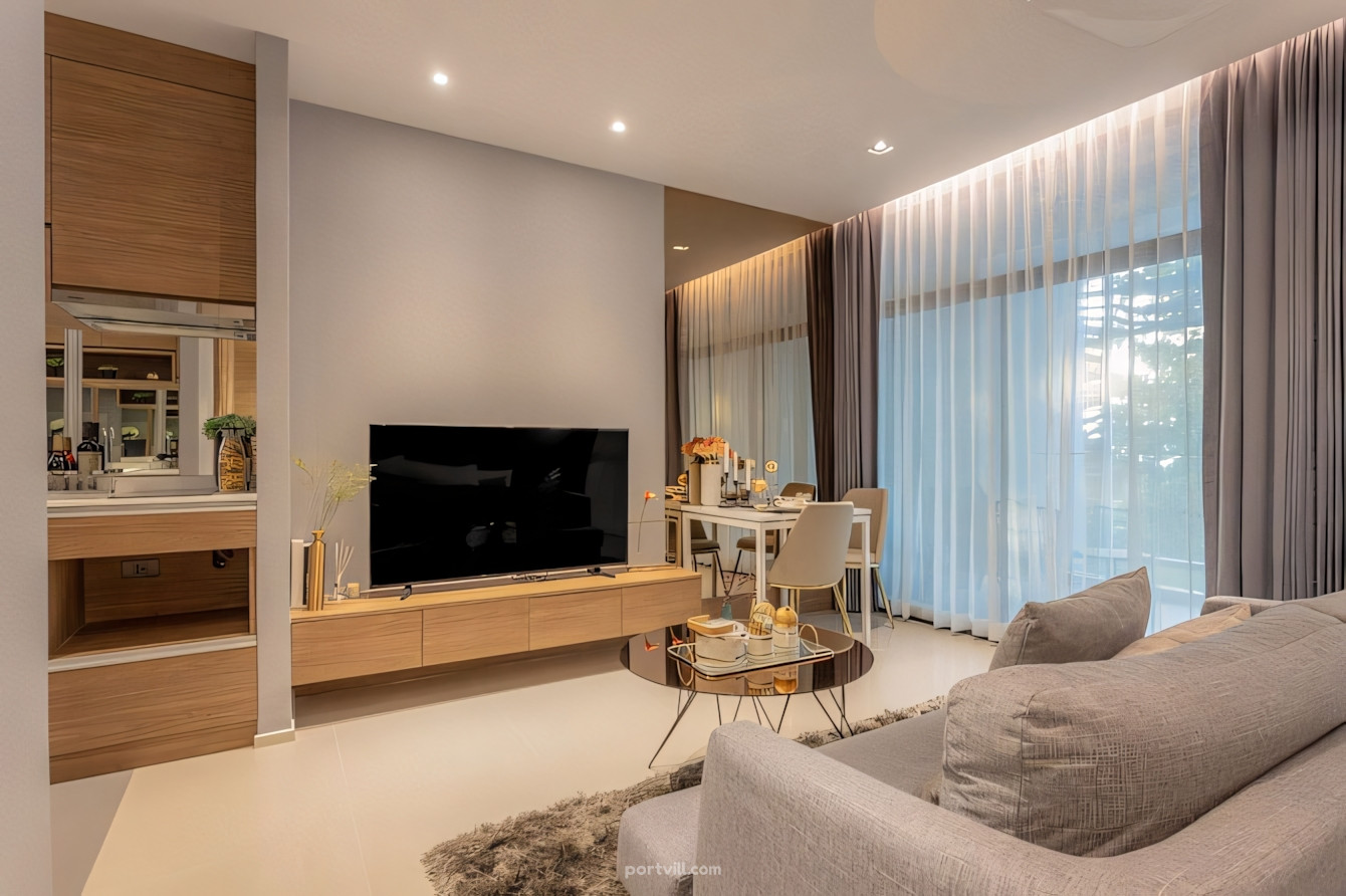 Appartement 3 pièces 2+1 au bord de la mer à Nai Yang Thaïlande 62.69m² étage:2  Nai Yang - photo 1
