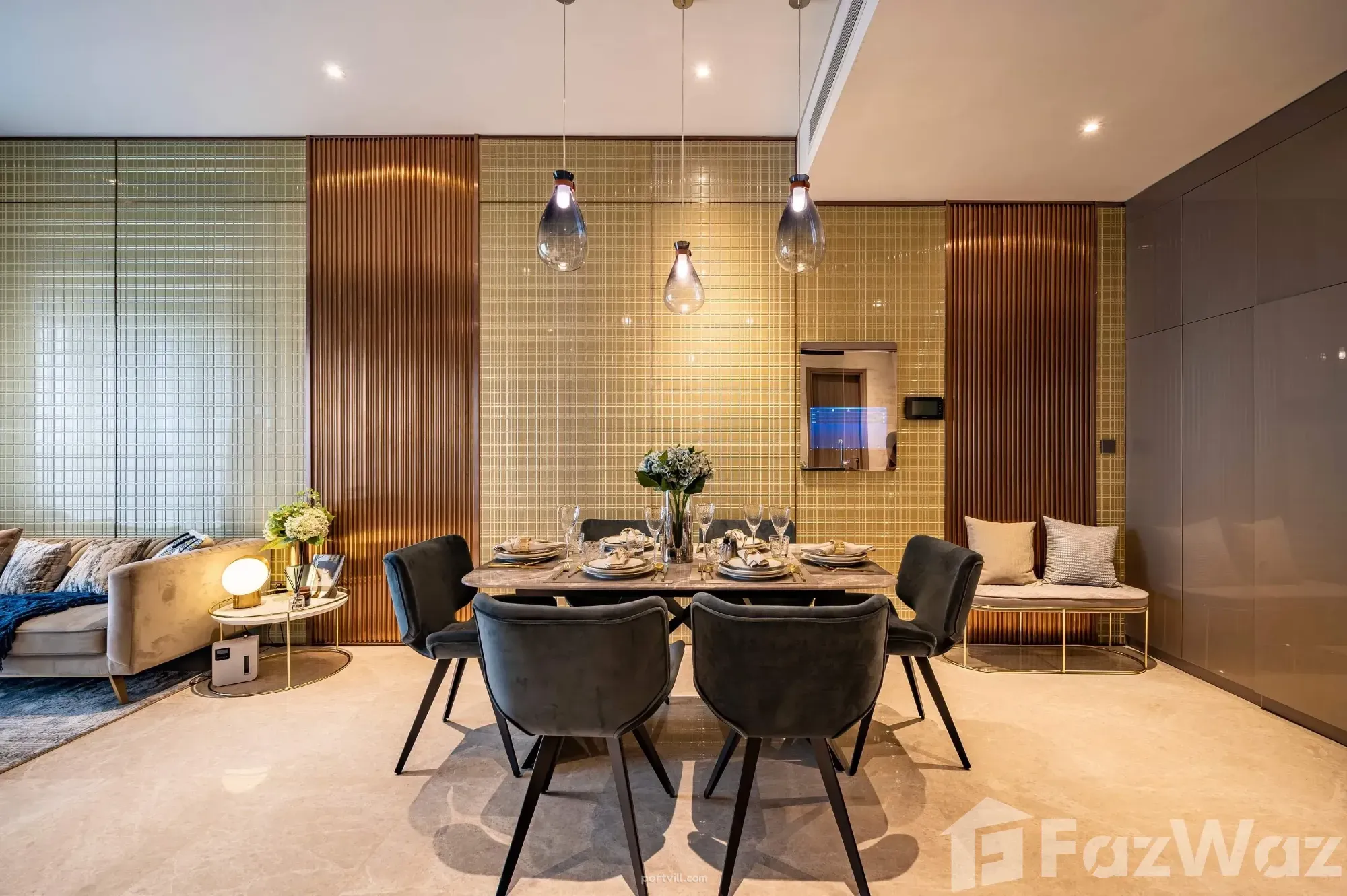 Appartement 4-kamer 3+1 aan de rivier in Da Kao (District 1) Vietnam 110m² 22e verdieping in The Marq Da Kao (District 1) - foto 1