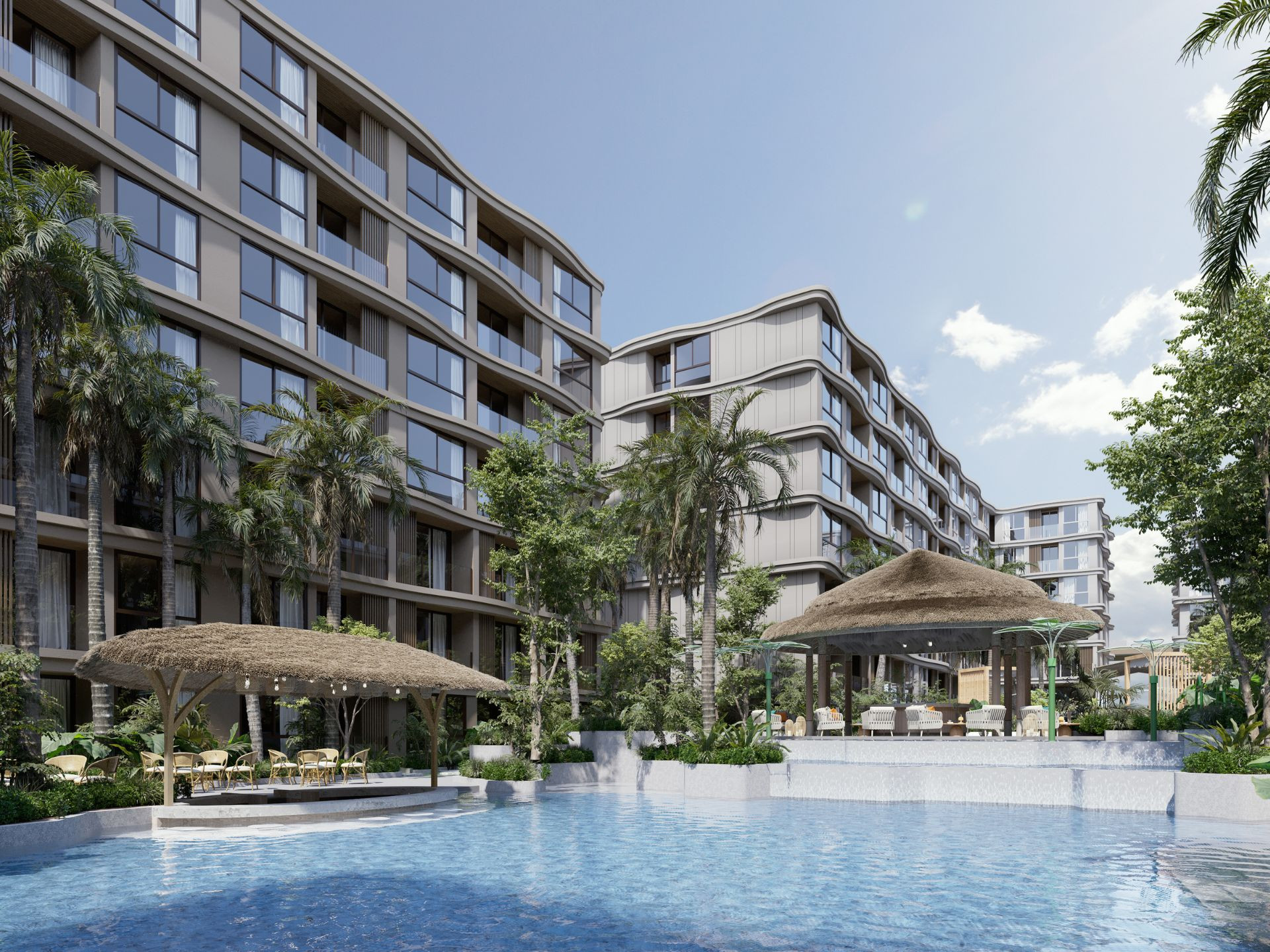 Apartamento 1 habitaciones junto al mar en la playa de Bang Tao Tailandia 30m²  Playa de Bang Tao - foto 2