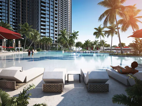 Apartment 2-room for sale 1+1 by the sea in Pattaya Thailand area 29m² 14 floor in Grand Solaire Pattaya Condominium Pattaya