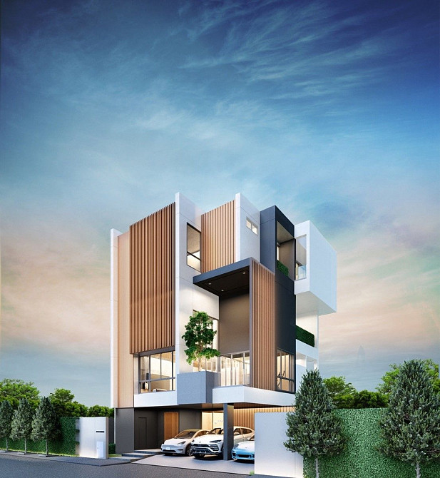 Maison dans le centre de Bangkok (Bangkok) Thaïlande surface 374.08m² 3 ét. Centre de Bangkok - photo 3
