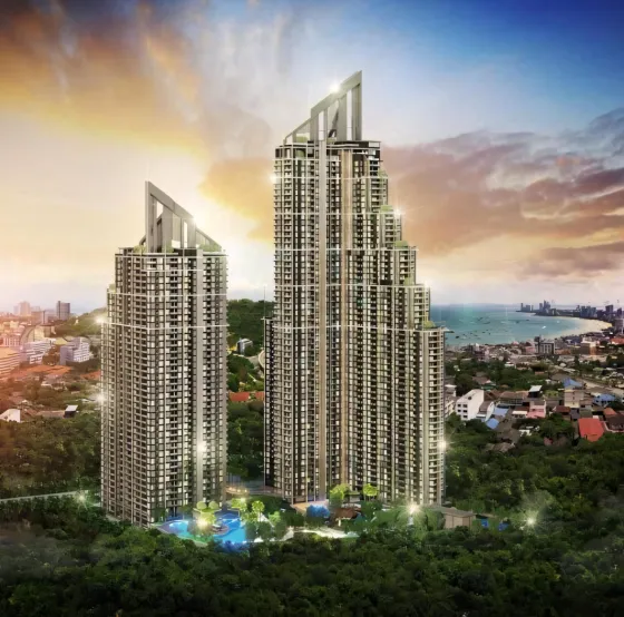 Apartment 2-room for sale 1+1 by the sea in Pattaya Thailand area 29m² 66 floor in Grand Solaire Pattaya Pattaya