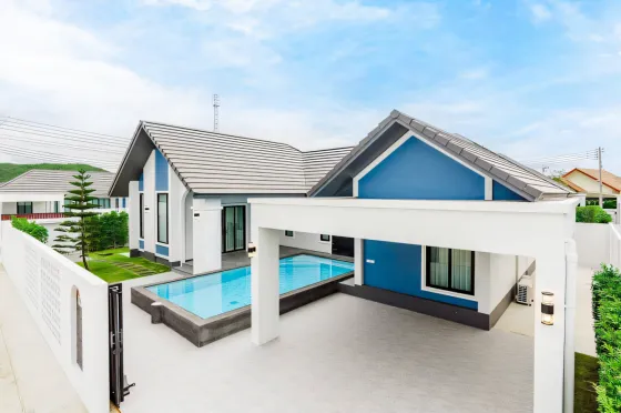 Vila dijual di Hua Hin Thailand luas 93m² 1 lantai Hua Hin