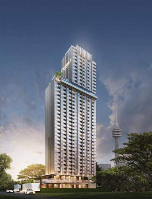 Квартира 2-комнатная 1+1 у моря в Паттайе (Pattaya) Таиланд площадь 30.82м² 35 этаж в The Panora Condominium Паттайя (Pattaya) - изображение 2