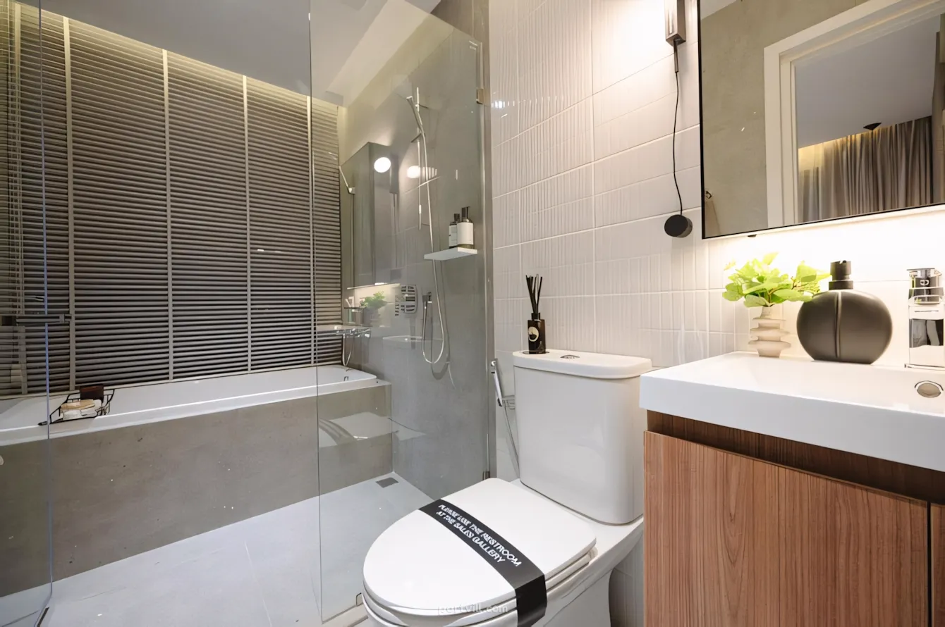 Apartment 1-room for sale in Downtown Bangkok Thailand area 22.2m² 25 floor in Nue Riverest Ratburana Downtown Bangkok - foto 15