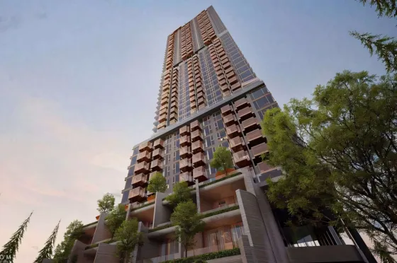 Apartment 1-room for sale 1+0 studio by the sea in Na Jomtien Thailand area 40m² 44 floor in Arom Jomtien Pattaya Na Jomtien