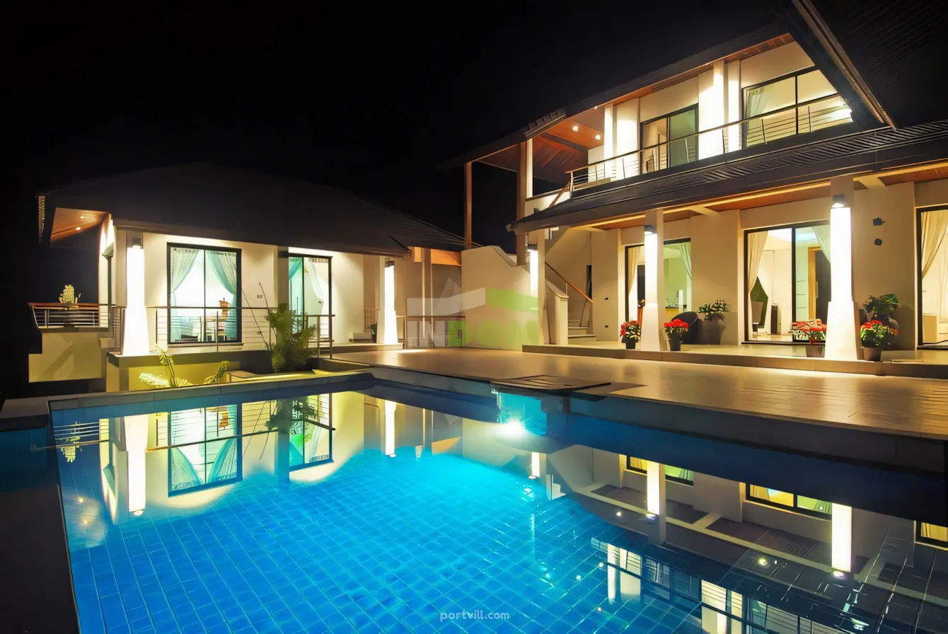 вила на Маенам (Mae Nam) Тайланд площ 700м² 2-етажен Маенам (Mae Nam) - снимка 5