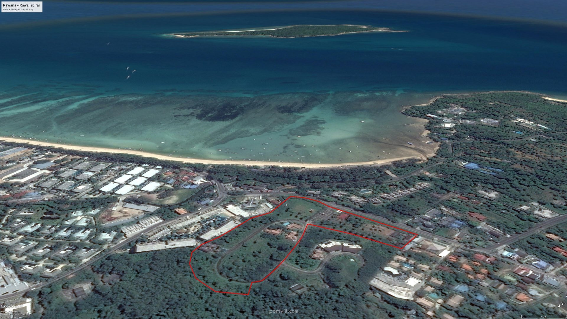 Terreno vicino al mare a Rawai Thailandia lotto al resort 32500m²  Rawai - foto 3