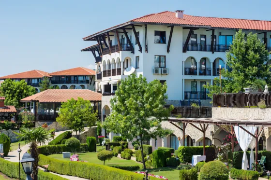 Apartment 2-room for sale 1+1 by the sea in Nesebar (Sveti Vlas) Bulgaria area 138m² 5 floor in Manastira 2 Nesebar