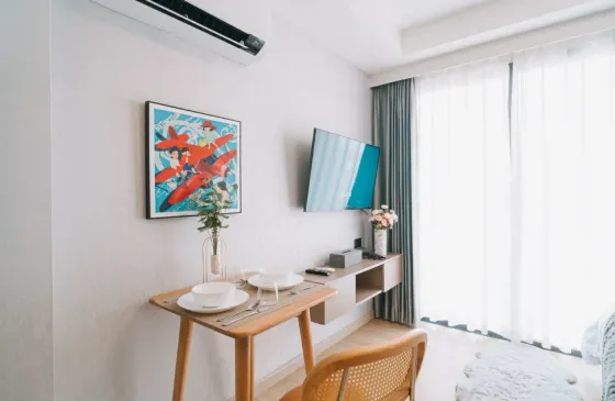 Apartemen 1-kamar untuk dijual 1+0 studio di San Sai Thailand luas 25m² 5 lantai di The One Chiang Mai San Sai