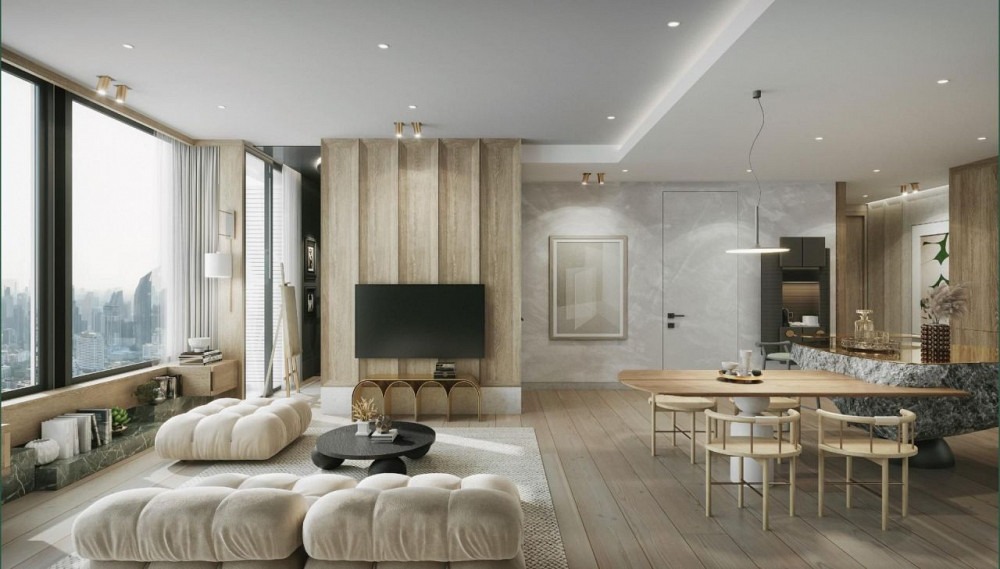 Apartamento 2 habitaciones 1+1 en Thong Lo & Ekkamai Tailandia 52.2m² 40 piso en Noble Form Thonglor Thong Lo & Ekkamai - foto 5