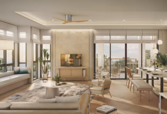 Appartement 3 pièces 2+1 au bord de la mer à Hua Hin Thaïlande 74m² étage:2 à Sasara Hua Hin