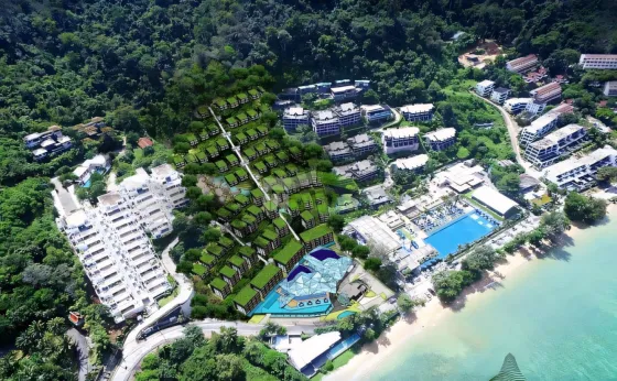 Commercial property by the sea in Kamala Thailand 34m² Kamala