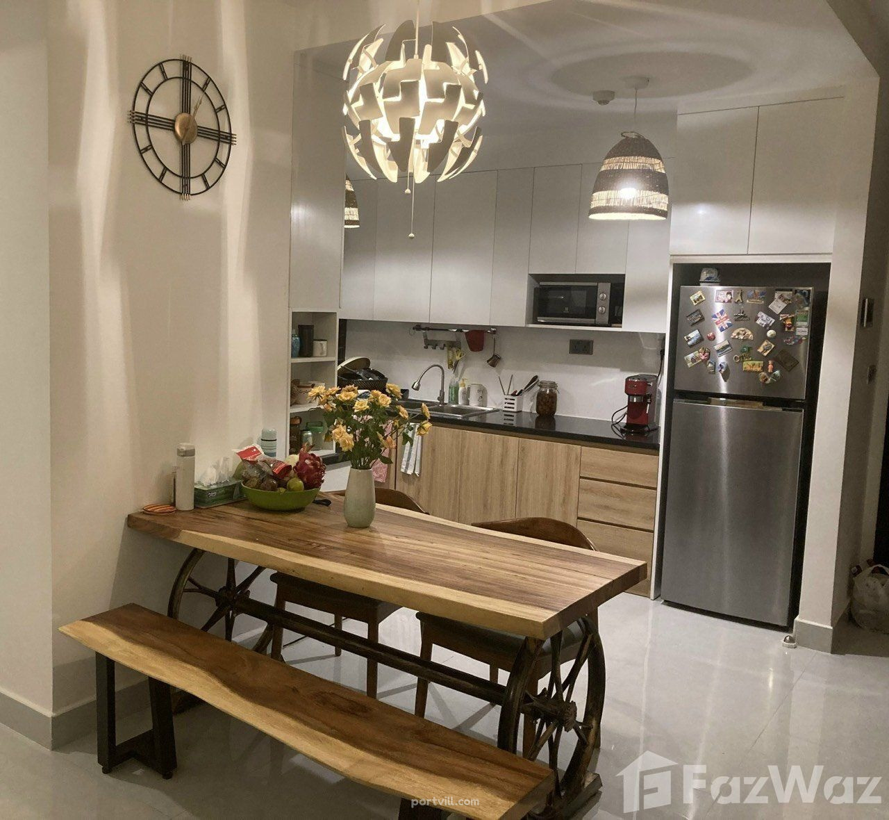 Апартамент 2-стаен 1+1 до реката в Тхань Ми Лой (Дистрикт 2) Виетнам площ 82 м²  в Feliz En Vista Тхань Ми Лой (Дистрикт 2) - снимка 8