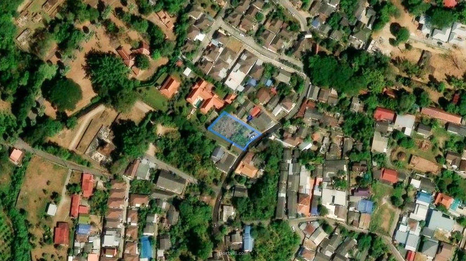 Terreno {geo.city.in} Tailândia lote dentro dos limites da cidade 880m²  Downtown Chiang Mai - foto 3