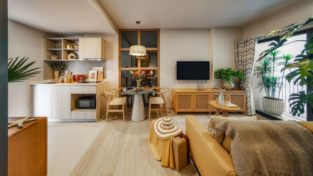 Mieszkanie 3-pokojowy na sprzedaż 2+1 nad morzem w Hua Hin Tajlandia powierzchnia 49.25m² 6 piętro w Cabanas Hua Hin - zdjęcie 13