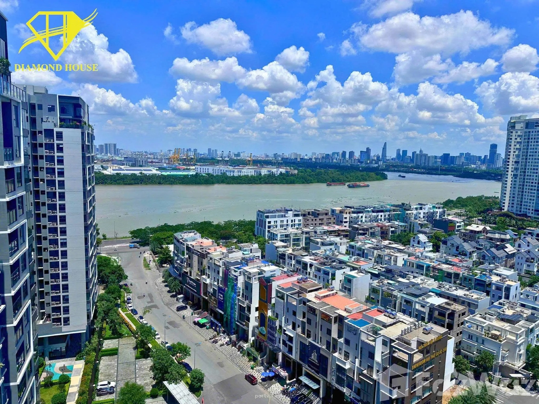 4-Zimmer Wohnung 3+1 am Fluss in Thanh My Loi (District 2) Vietnam 187m² 19 Stock in One Verandah Thanh My Loi (District 2) - foto 3