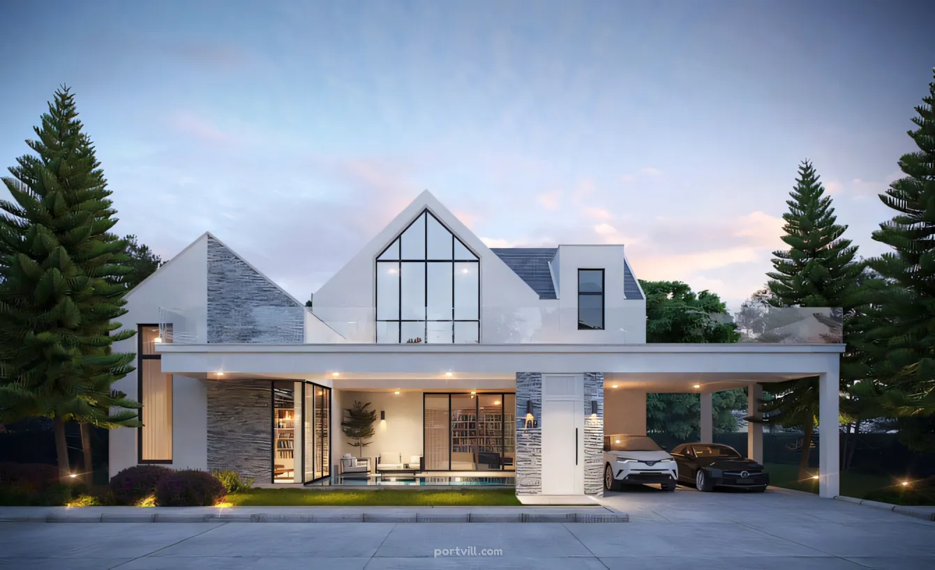 Villa zu verkaufen in Huai Yai Thailand fläche 297m² 2 stock Huai Yai - foto 1