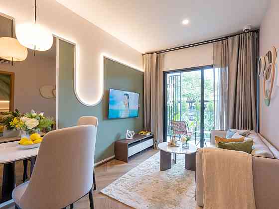 Apartment 1-room 1+0 studio by the sea in Bang Tao Thailand area 33m²  Bang Tao