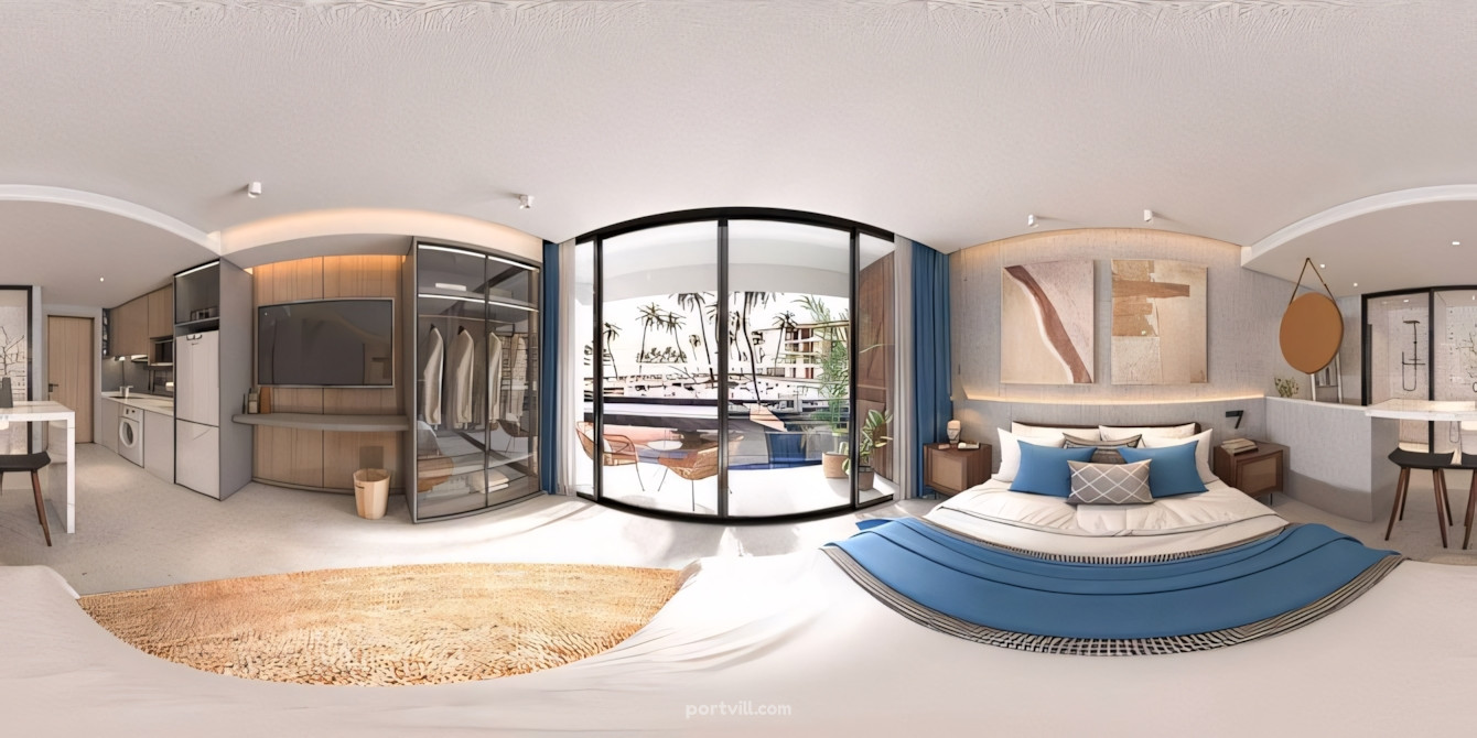 Apartment 1-room for sale 1+0 studio by the sea in Choeng Thale Thailand area 33.66m² 2 floor Choeng Thale - photo 9