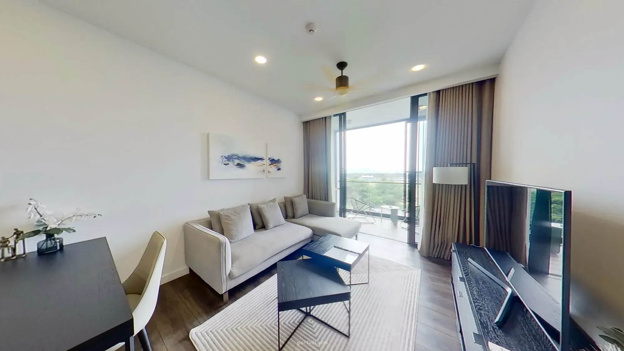 아파트 2실 매매 힌렉파이에 (Hin Lek Fai) 태국 면적 60m²  Sansara Black Mountain에서 힌렉파이 - 사진 5