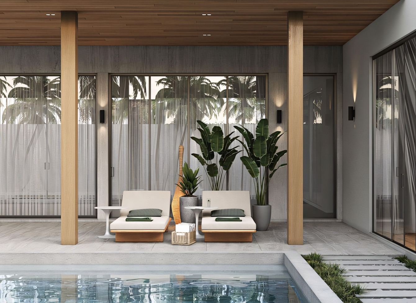 Villa Choeng Thale'de Tayland 404m² alan 1 katlı Choeng Thale - fotoğraf 2