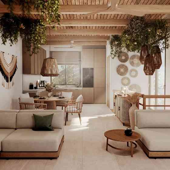 Apartemen 2 kamar untuk dijual di tepi laut di Ko Phangan Thailand luas 100m² lantai 1 Ko Phangan