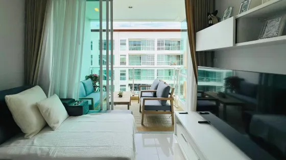 Квартира 2-комнатная 1+1 у моря в Као Такиаб (Khao Takiab) Таиланд площадь 55м²  в The Breeze Hua Hin Као Такиаб (Khao Takiab)