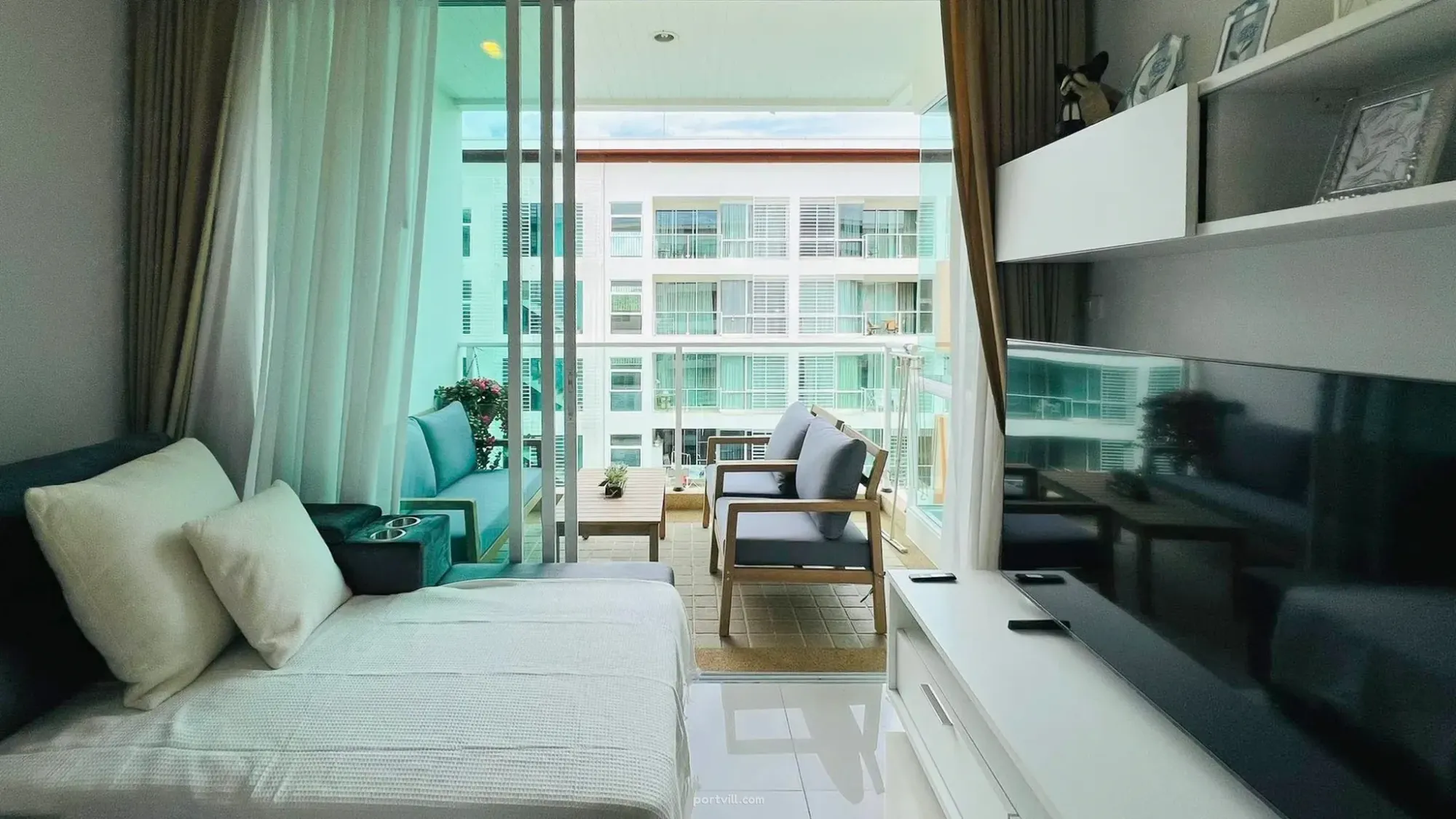 Appartamento 2 locali 1+1 vicino al mare a Khao Takiab Thailandia 55m² presso The Breeze Hua Hin Khao Takiab - foto 3