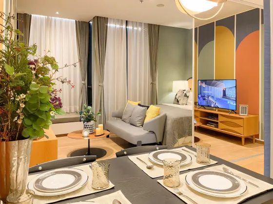 Apartemen 2 kamar untuk dijual 1+1 di Downtown Bangkok Thailand luas 31.77m² lantai 35 di Noble Form Thonglor Downtown Bangkok