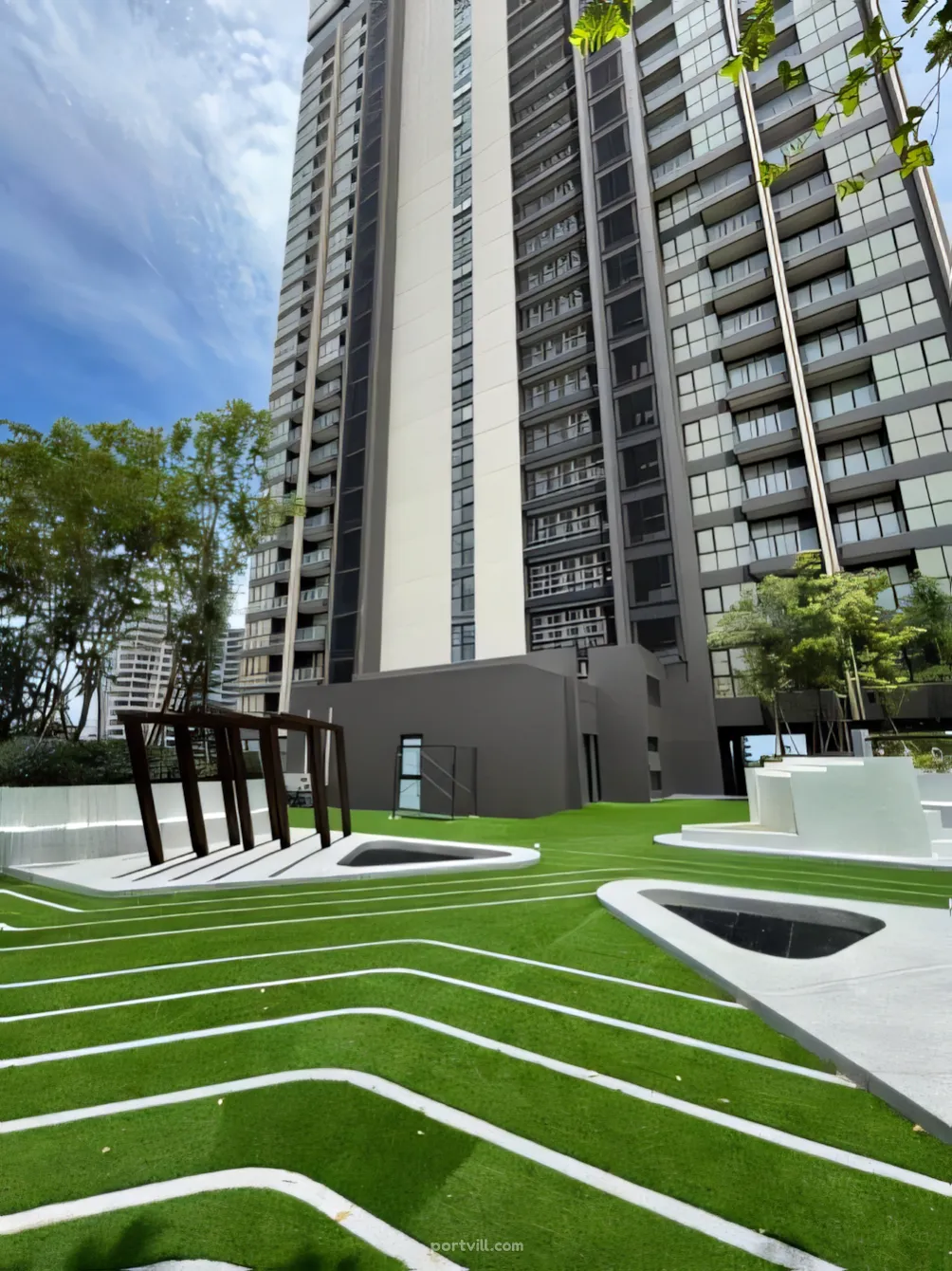 Apartment 2-room for sale 1+1 by the sea in Pattaya Thailand area 30.82m² 35 floor in The Panora Condominium Pattaya - foto 15