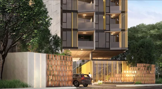 अपार्टमेंट  2 कमरे  1+1  सागर के किनारे  करोन में (Karon),  थाईलैंड  30 वर्ग मीटर  मंजिल 6  - VIP Venus Karon करोन (Karon)