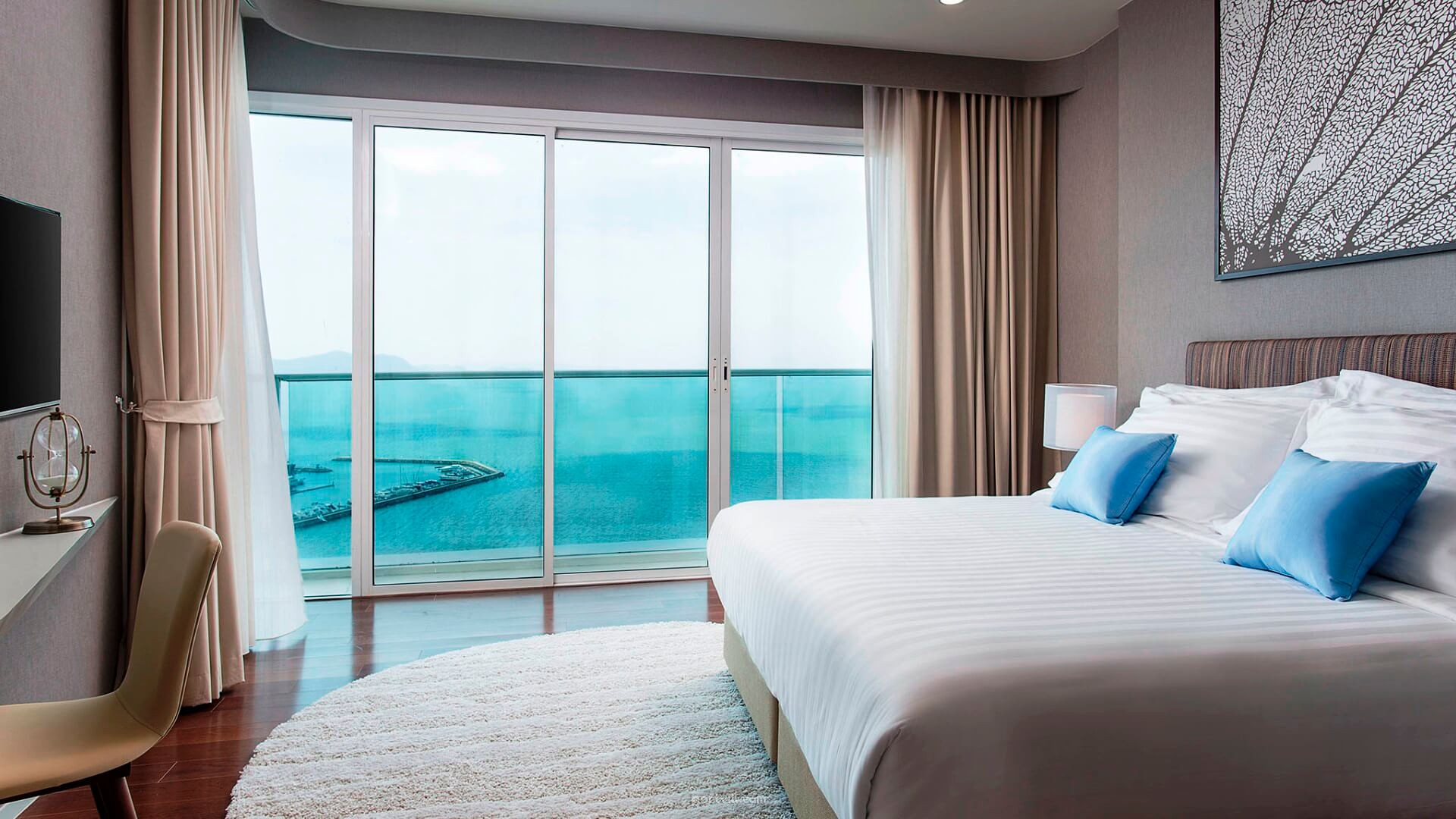 شقة  1 غرف  استوديو 1+0  على البحر  في ساتاهيب (Sattahip)  تايلاند  48.5 متر مربع  - Movenpick White Sand Beach ساتاهيب (Sattahip) - صورة 4