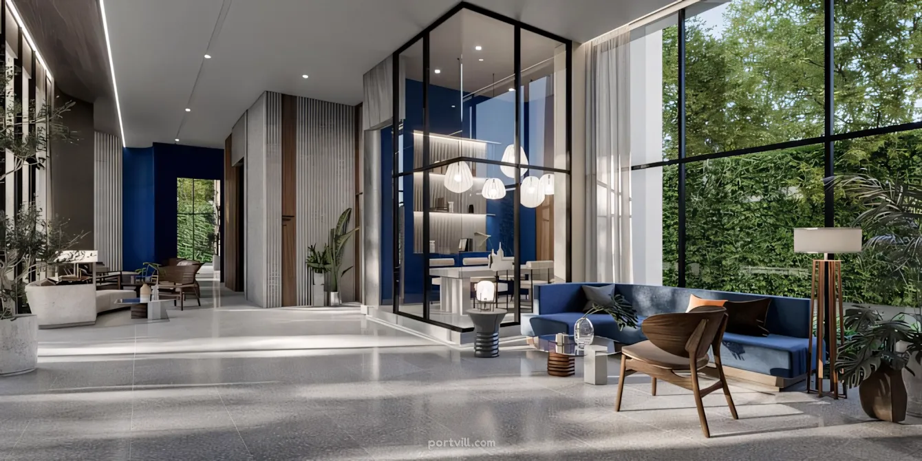 Apartment 1-room for sale in Downtown Bangkok Thailand area 22.2m² 25 floor in Nue Riverest Ratburana Downtown Bangkok - foto 11