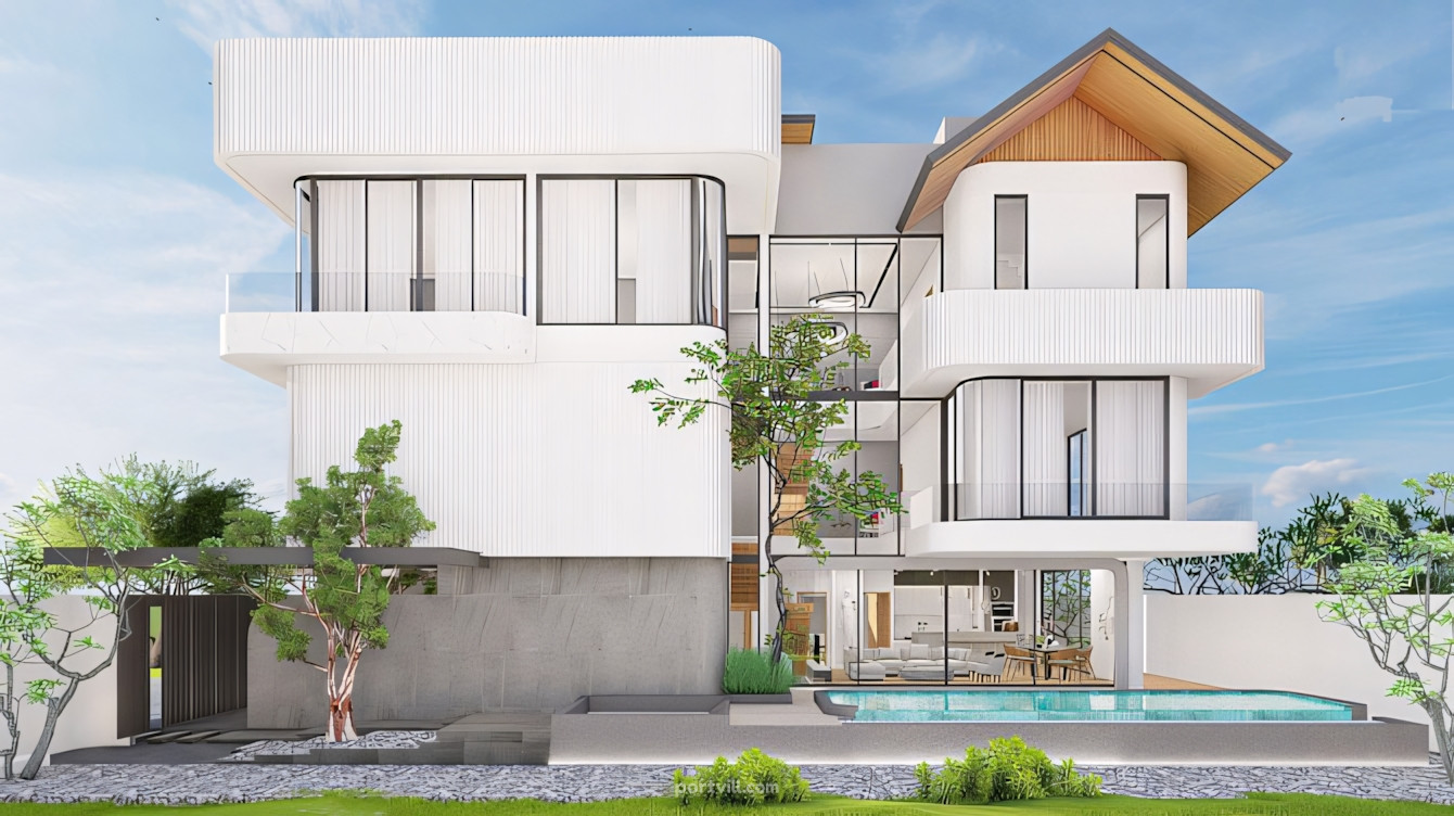 Villa à Nai Thon Thaïlande surface 714m² 3 ét. Nai Thon - photo 1