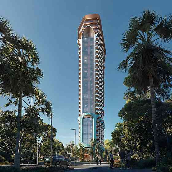 Apartment 1-room 1+0 studio by the sea in Batumi Georgia area 28.8m² 13 floor Batumi